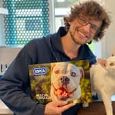Richard Grainger, animal care assistant, took the photos for the Chesterfield RSPCA's 2022 calendar.