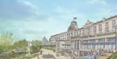 The proposed plans for County Hall in Matlock. Image from HLM Architects.