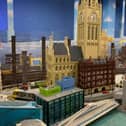 Using 1.5 million bricks, the master builders have recreated a number of familiar sights in Miniland, including Media City and Salford Quays.