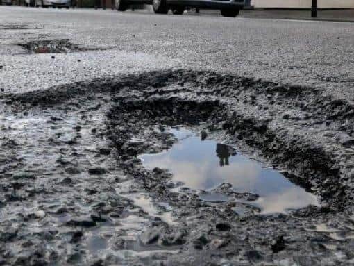 Derbyshire County Council says it is doing all it can to tackle potholes.