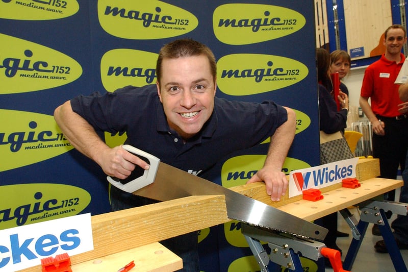 TV star Handy Andt was on hand to open the new Wickes store in South Shields. Were you there?