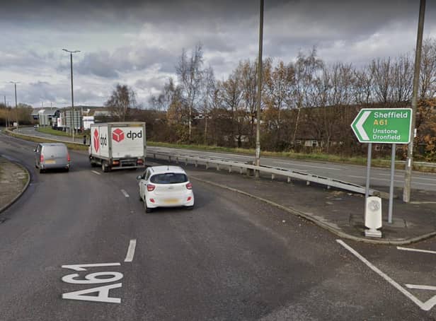 The A61 Dronfield Bypass will close for 12 hours on both Saturday and Sunday.