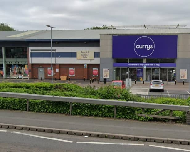 The shop at Ravenside Retail Park – which was devastated by flooding in October 2023 – is due to reopen on February 23 according to signs that have been erected outside.