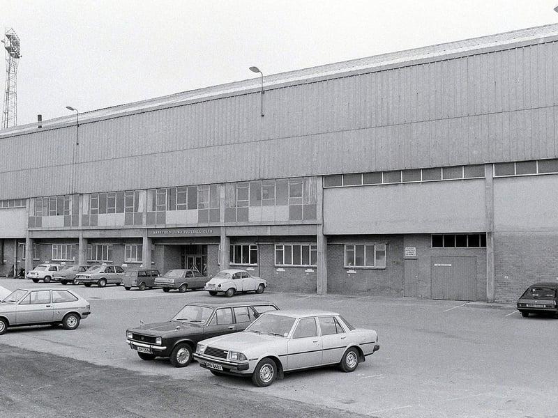 Field Mill - back of the West Stand.