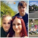 Terri Harris and her two children, John Paul and Lacey Bennett, were all killed by Damien Bendall in a horror attack in Killamarsh