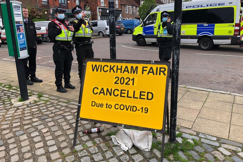 The horse fair had been cancelled for second year in a row due to the Covid restrictions.