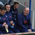 Paul Cook took charge of his first home game since returning to the Spireites.