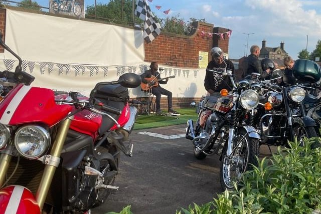 Scooter riders and bikers enjoy first 'meet up' event at Chesterfield venue