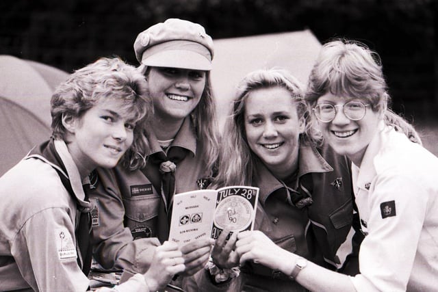 Peak 90 International Scout and Guide Camp at Chatsworth Park, 1990