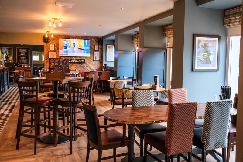 The new-look pub offers a larger bar and relaxation area.