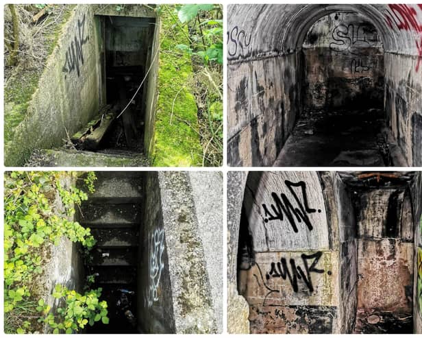 Lost Places & Forgotten Faces has delved into an old bomb shelter in Ilkeston.