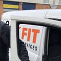 LockFit Derby Van With One Of Our Locksmiths 