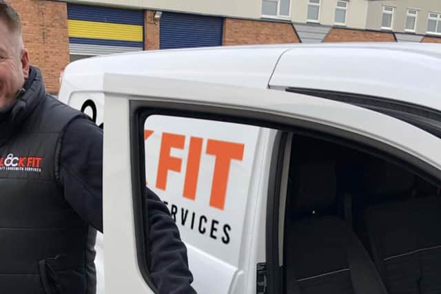 LockFit Derby Van With One Of Our Locksmiths 