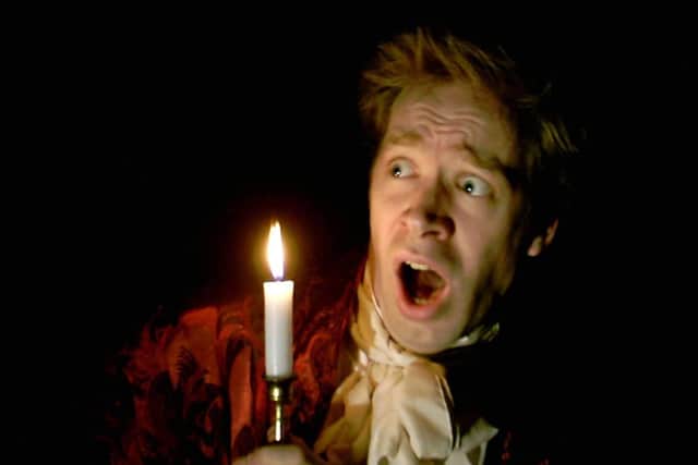 David Martin in The Tell-Tale Heart which Rumpus Theatre Company will present at Chesterfield's Winding Wheel Theatre on September 30, 2022.
