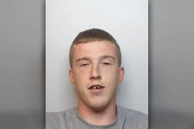 Macauley Cummins, of Cauldon Drive, Holme Hall, 26, attacked his then partner with a serrated knife while she was asleep in bed at her home.  He pleaded guilty to attempted murder and was sentenced to 22 years imprisonment and was given an indefinite restraining order to protect the victim.