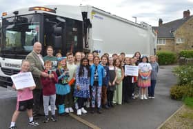 Immaculate Conception Primary School in Spinkhill won the competition, which was open to all infant and junior schools in North East Derbyshire, getting a chance to name two out of the 10 new lorries.