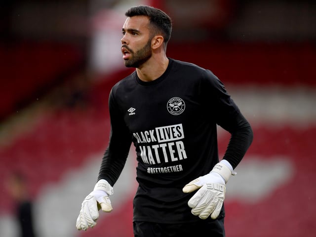 The 24-year-old Brentford goalkeeper left his line a staggering 116 times to make blocks and nabs the final spot in Wyscouts' team of the season