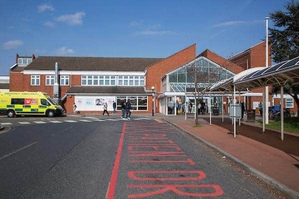 Chesterfield Royal Hospital is currently looking after 169 patients with coronavirus.