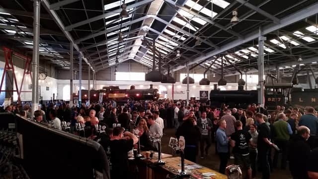 Rail Ale Festival is at Barrow Hill Engine Shed from September 9 to 11, 2021.