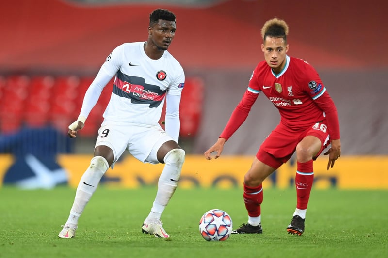 Middlesbrough, Swansea and Watford have all been linked with Midtjylland striker Sory Kaba. The Guinea international has scored 11 league goals for his side this season, and scored in the Champions League against Slavia Prague. (Telegraph)