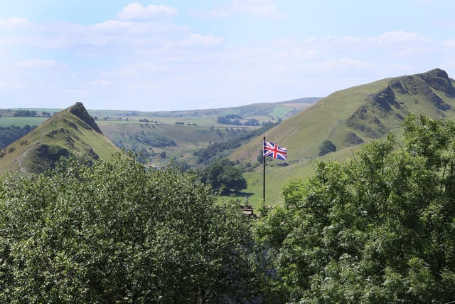 The two, sharp, limestone hills can be seen here from Earl Sterndale. The village marks an excellent start or end point for anyone wishing to tackle the 5.4 mile trek encompassing both peaks.