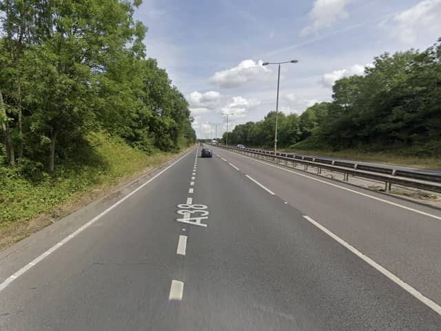 Maintenance works are taking place along the A38.