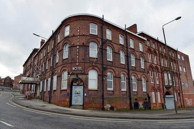 Chesterfield Hotel will soon be demolished.