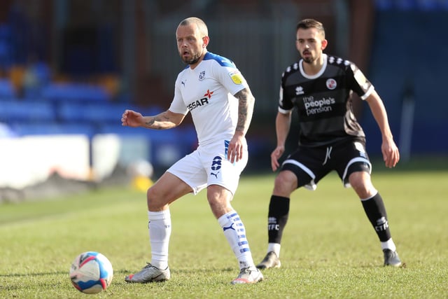 Another experienced central midfielder, the 33-year-old has just been let go by Tranmere Rovers after making 75 appearances in the last two seasons, including 35 in the last campaign.