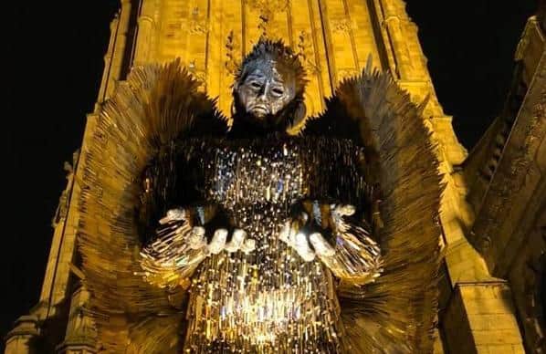The Knife Angel sculpture is coming to Chesterfield.