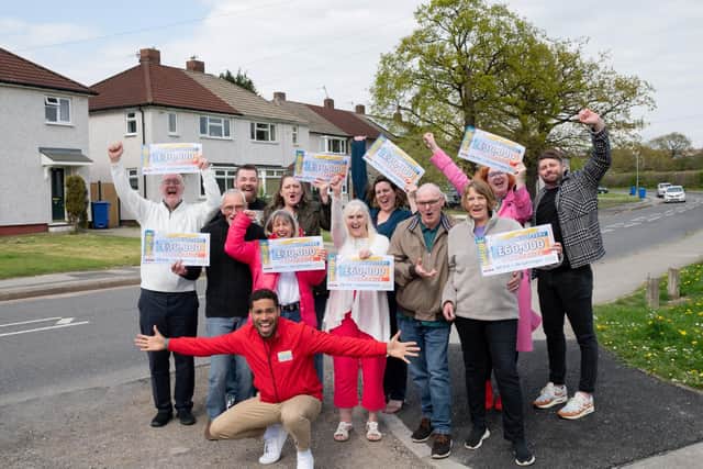 Ten Old Whittington residents are celebrating this weekend after their postcode scooped them a share of £360,000 with People’s Postcode Lottery.