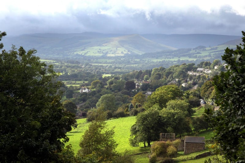 Hathersage took tenth place with a peace score of 68.99/100, no doubt helped by its idyllic rolling hills.