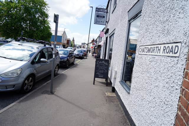 Derbyshire County Council is consulting on plans to making a longer section of Chatsworth Road 30mph and creating a dedicated cycle lane so that it can take action to stop cars using this or parking on it