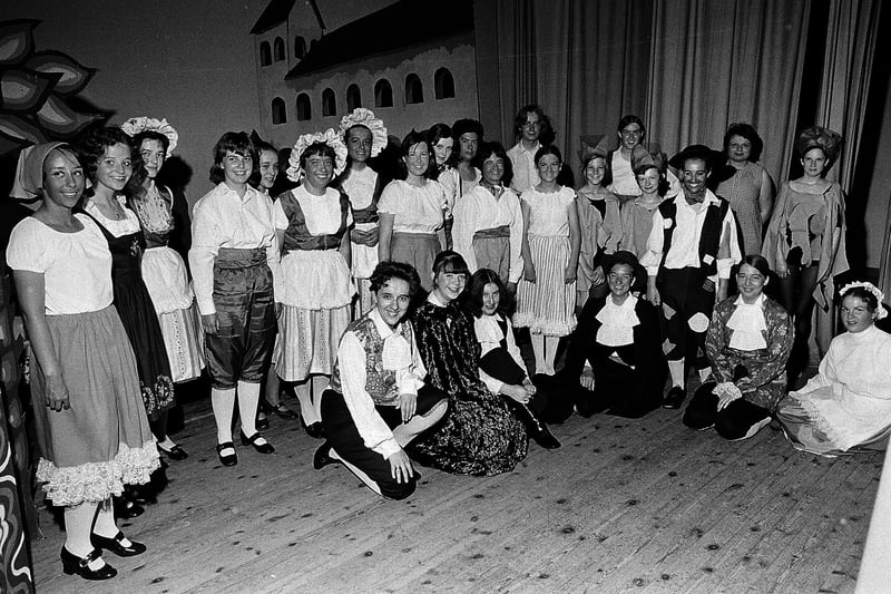 Mansfield's Sherwood Hall Girls' opera from 50 years ago. Spot any familiar faces?