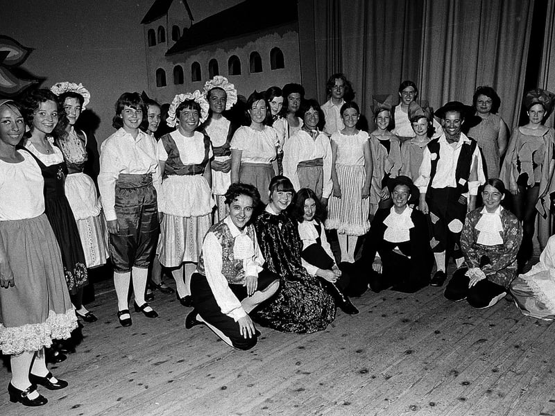 Mansfield's Sherwood Hall Girls' opera from 50 years ago. Spot any familiar faces?