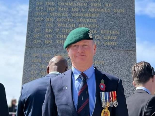 Gary Platts, Armed Forces Veteran.