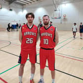 Sam Williams (left) and George Brownell played key roles in Arrows' win.