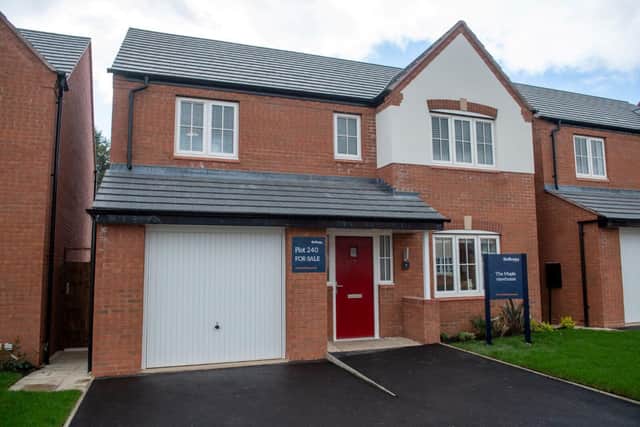 The Maple view home which has been unveiled at Bellway’s Hatton Court development in Hatton