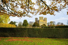 Hardwick Hall is surrounded by nature's autumnal colours (photo: National Trust Images/Chris Lacey)
