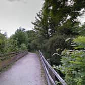 The incident allegedly occurred on the Tissington Trail.