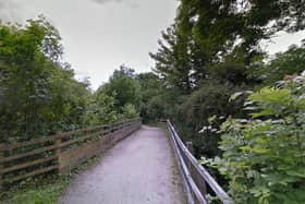 The incident allegedly occurred on the Tissington Trail.