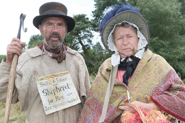 David and Siobhan Spencer from the Ragged Victorians group.