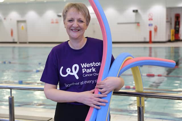 Lesley Rechert, swimming instructor at Queen's Park Sports Centre, organises the OutSwimming sessions.