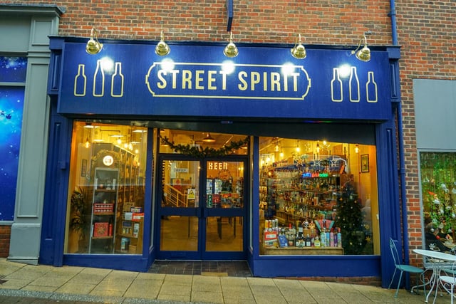 Street Spirit, which previously operated as Ginspired at Chesterfield’s Market Hall, is the new name for their expanded premises at 10 Steeplegate - part of the Vicar Lane Shopping Centre.