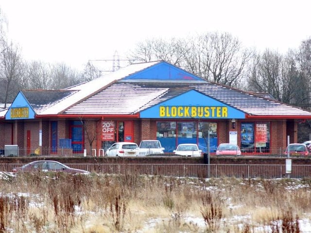 The former Blockbuster store on Derby Road, pictured here before it closed.