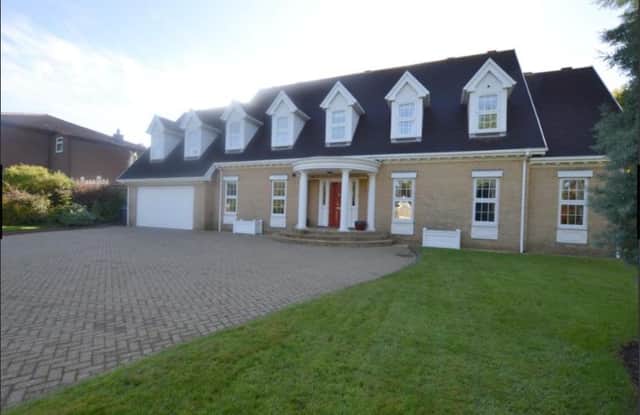 The five-bedroom detached property is for sale with Keyhole Residential.