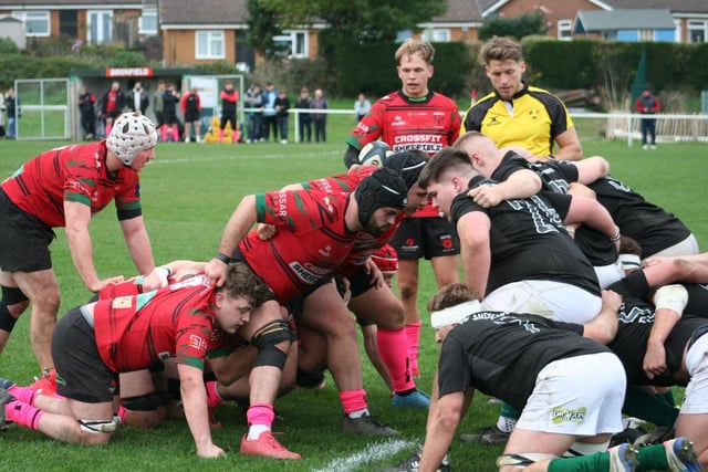 Dronfield Rugby Club 1st XV ‘in the pink’ after victory in the top of ...