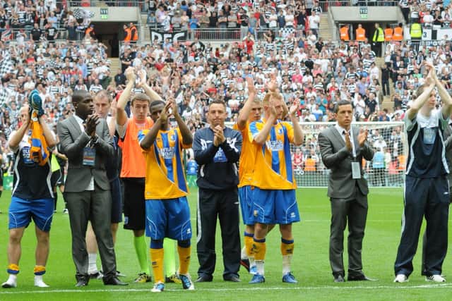 Stags v Darlington FA Trophy Final at Wembley 7th May 2011