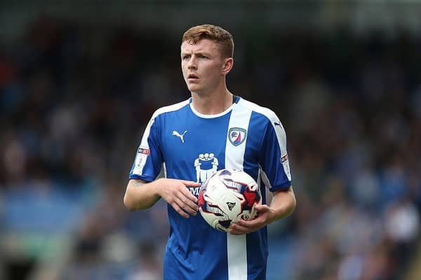 Dion Donohue played 56 times for Chesterfield, before his ill-fated spell at Mansfield. He arrived not fully recovered from injury and was subbed at half time on his debut in the EFL Cup against Morecambe. His contract was terminated two weeks later for a breach of club discipline.