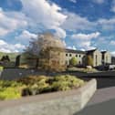 An artist impression of health facilities proposed on part of the Newholme Hospital and ambulance station sites in Bakewell.
