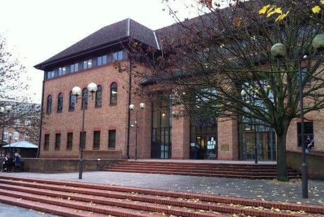Mark Hamilton is on trial at Derby Crown Court